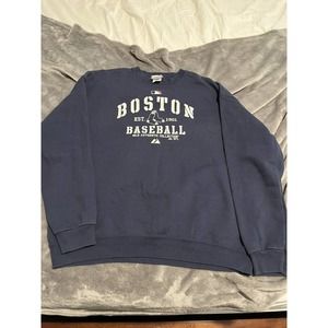 Boston Red Sox MLB Authentic Collection Sweatshirt Adult Large Pullover